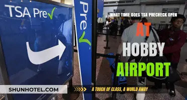 Hobby Airport TSA PreCheck Hours: When Does It Open?