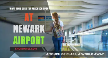 Newark Airport TSA PreCheck Hours: When Does It Open?
