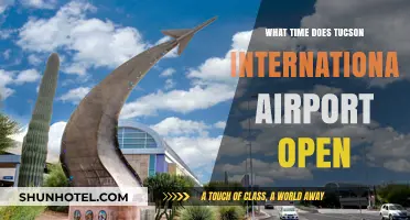 Tucson International Airport Opening Hours: Your Complete Guide