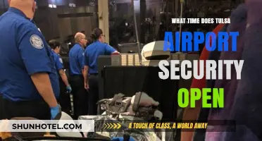 Tulsa Airport Security Opening Hours: Your Early Morning Travel Guide