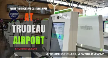 US Customs Opening Hours at Trudeau Airport: A Quick Guide