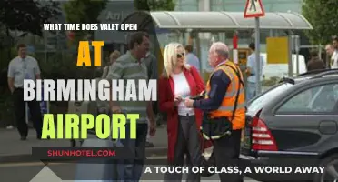 Birmingham Airport Valet Parking Hours: When Does Service Begin?