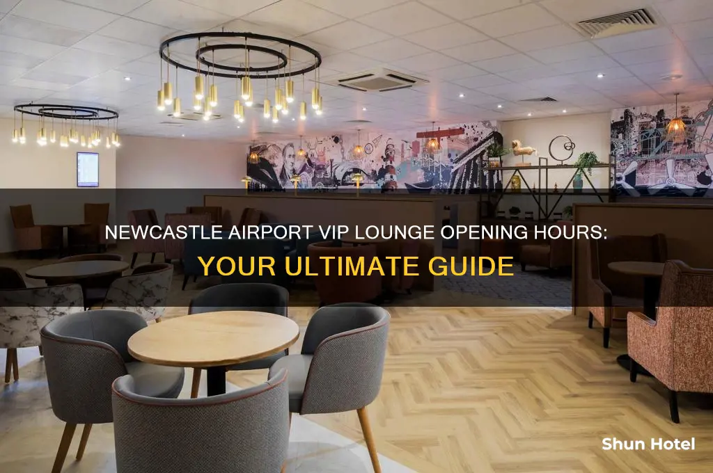 what time does vip lounge open at newcastle airport
