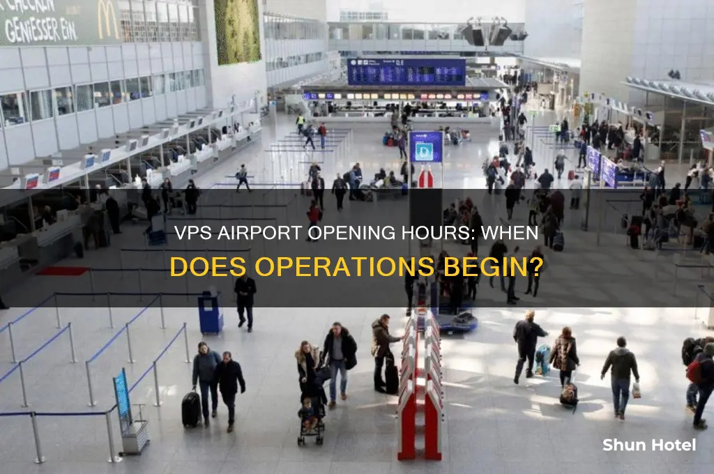 what time does vps airport open