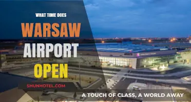 Warsaw Airport Opening Hours: When Does It Start Operations?