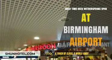 Wetherspoons Birmingham Airport Opening Hours: Your Early Flight Companion