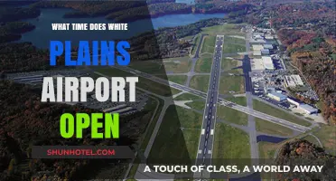 White Plains Airport Opening Hours: Your Guide to Early Flights