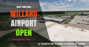 Willard Airport Opening Hours: When Does It Start Operations?