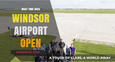 Windsor Airport Opening Hours: When Does It Start Operations?