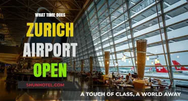 Zurich Airport Opening Hours: When Does It Start Operations?