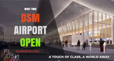 DSM Airport Opening Hours: Your Guide to Early Flights and Arrivals