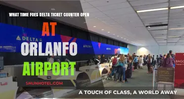 Delta Ticket Counter Opening Hours at Orlando Airport: A Quick Guide