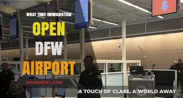 DFW Airport Immigration Office Hours: When to Arrive for Processing