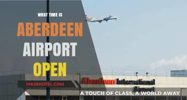 Aberdeen Airport Opening Hours: When Can You Travel?