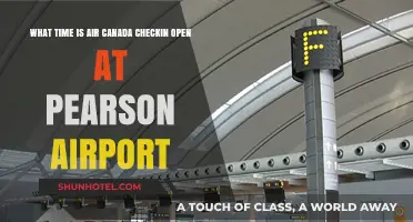 Air Canada Check-in: Pearson Airport Timing