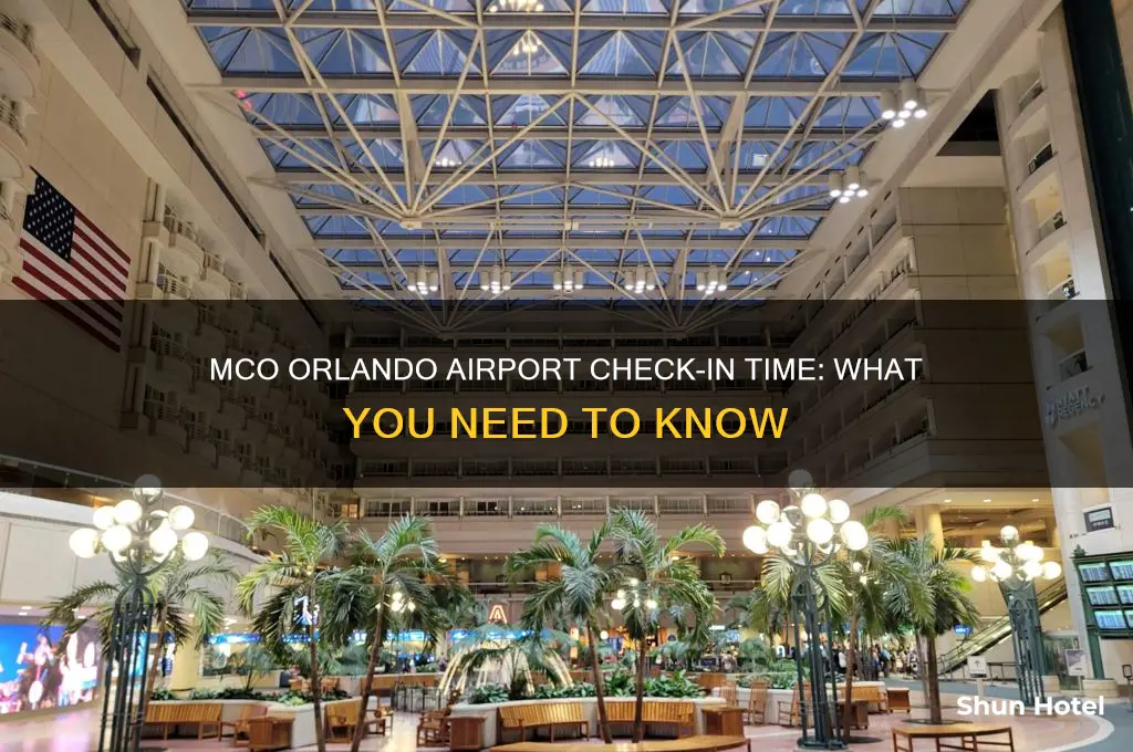 what time is check in at mco orlando international airport