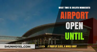 Duluth Minnesota Airport Hours: When Does It Close?