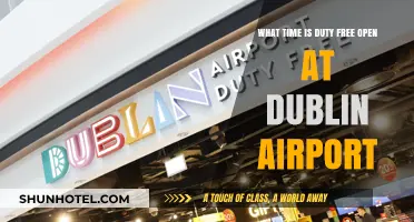 Dublin Airport Duty Free Opening Hours: Your Ultimate Shopping Guide