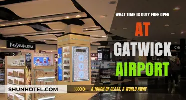 Gatwick Airport Duty Free Opening Hours: When to Shop Tax-Free
