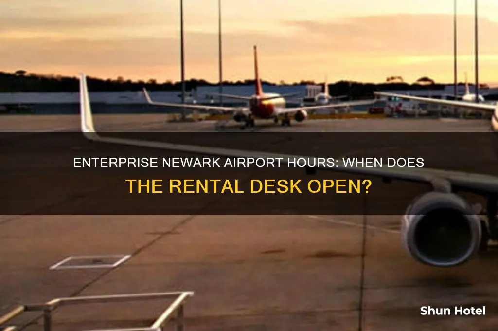 what time is enterprise open at newark airport