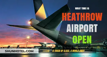 Heathrow Airport Operating Hours: When Does It Open and Close?