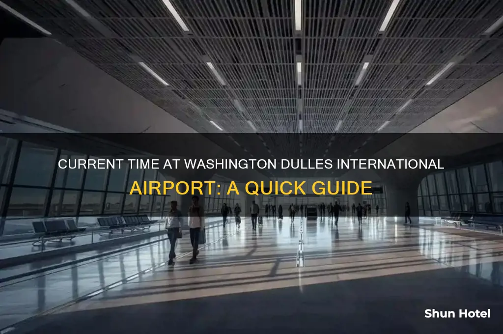 what time is it in washington dulles international airport