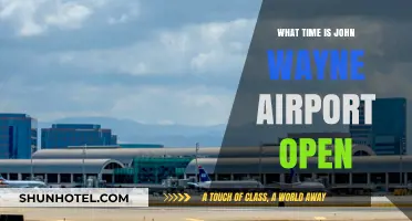 John Wayne Airport Hours: When Does SNA Open and Close?