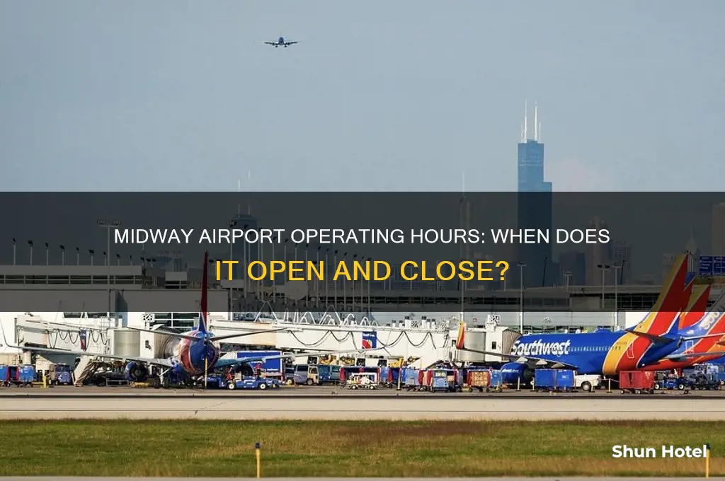 what time is midway airport open