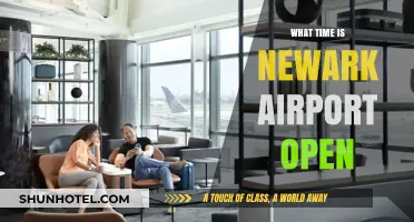 Newark Airport Operating Hours: When Does EWR Open and Close?