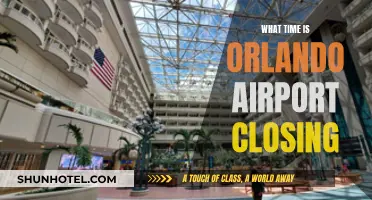 Orlando Airport Closing Time: When Does It Shut?