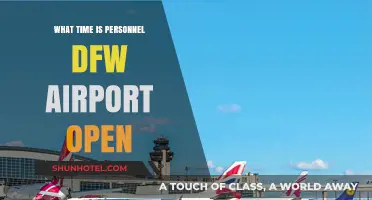 DFW Airport Personnel Office Hours: When is it Open?