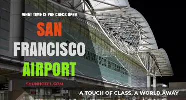 San Francisco Airport Pre Check Hours: When to Arrive for Smooth Screening