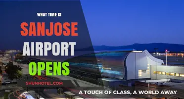 San Jose Airport Opening Hours: When Does SJC Start Operations?