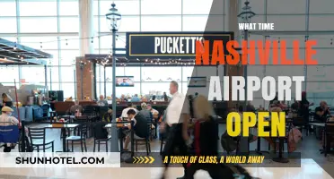 Nashville Airport Hours: When Does BNA Open for Travelers?
