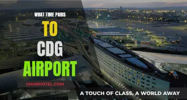 Navigating Paris to CDG: Efficient Travel Timing