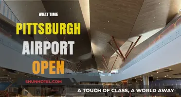 Pittsburgh Airport Hours: When Does It Open and Close?