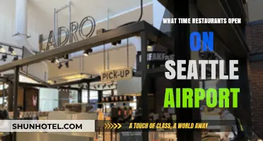 Seattle Airport Restaurant Hours: When Do They Open for Travelers?