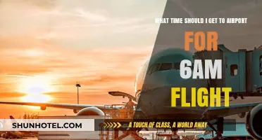 Early Flight Tips: Best Time to Arrive for a 6 AM Departure