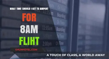 Perfect Timing: When to Arrive for Your 8 AM Flight