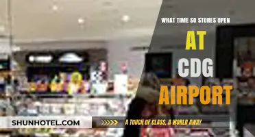CDG Airport Store Opening Times: A Comprehensive Guide for Travelers