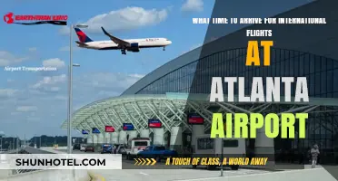 Best Arrival Times for International Flights at Atlanta Airport