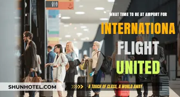 United International Flights: Optimal Airport Arrival Time Guide