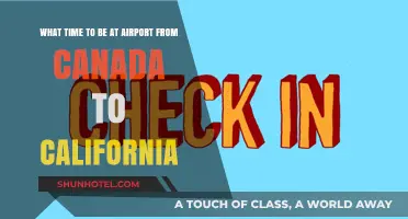 Airport Arrival Time: Canada to California Flights