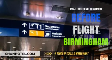 Birmingham Airport: Optimal Arrival Time Before Your Flight