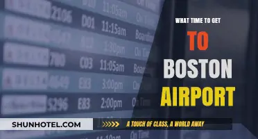 Best Time to Arrive at Boston Airport for Stress-Free Travel