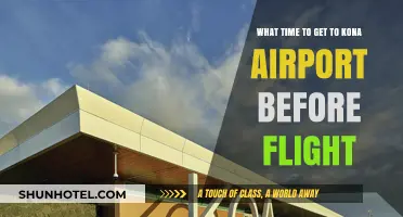 Kona Airport: Optimal Arrival Time for Stress-Free Flights
