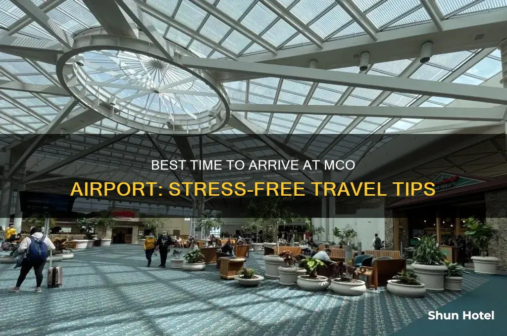 what time to get to mco airport