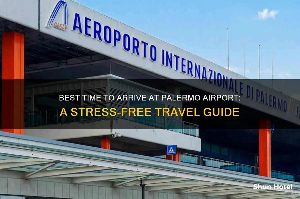 what time to get to palermo airport