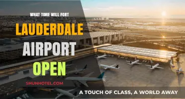 Fort Lauderdale Airport Opening Hours: When Does It Open?