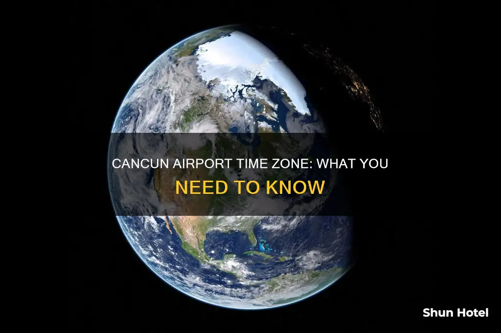 what time zone is cancun airport